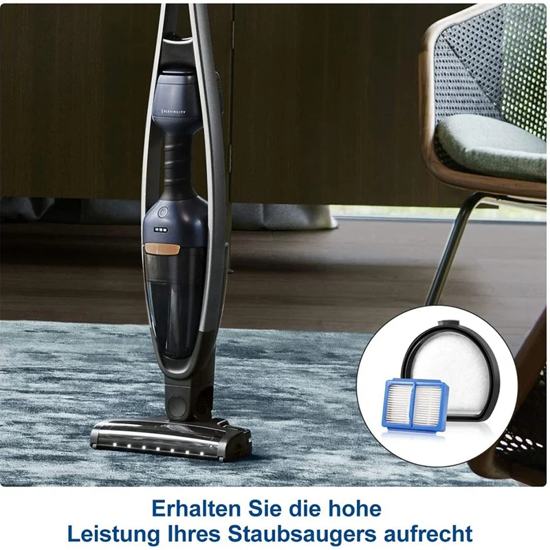 مرشحات HEPA البديلة المتوافقة مع ملحقات المكنسة الكهربائية اللاسلكية AEG QX9 QX9-1-50IB ASKQX9