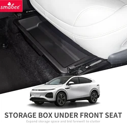 Smabee for Xpeng G6 2023-2026 /G7 2025 2026 Car Storage Box Under Seat Drawer Type Organizer Storage Box Case Accessories