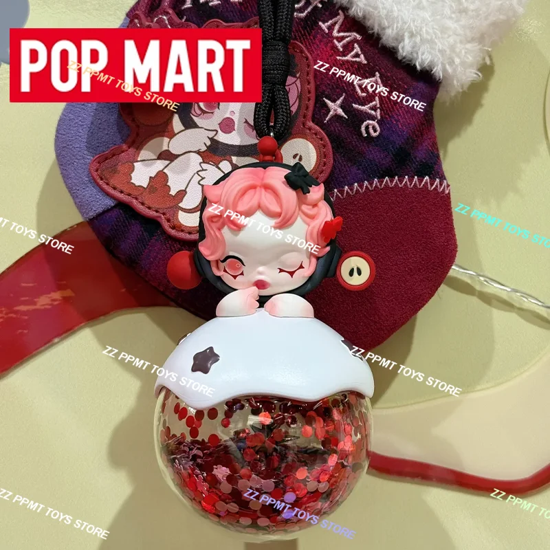 POP MART APPLE OF MY EYE Serie Leuchtender Anhänger Echte Blindbox Guess Toys Mystery Box Ornament Figuren Weihnachtsgeschenke Spielzeug