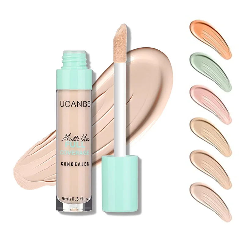 

UCANBE Liquid Concealer Creamy Moisturizing High Coverage For Pores Dark Circles Natural Finish Lasting Face Makeup 9ml