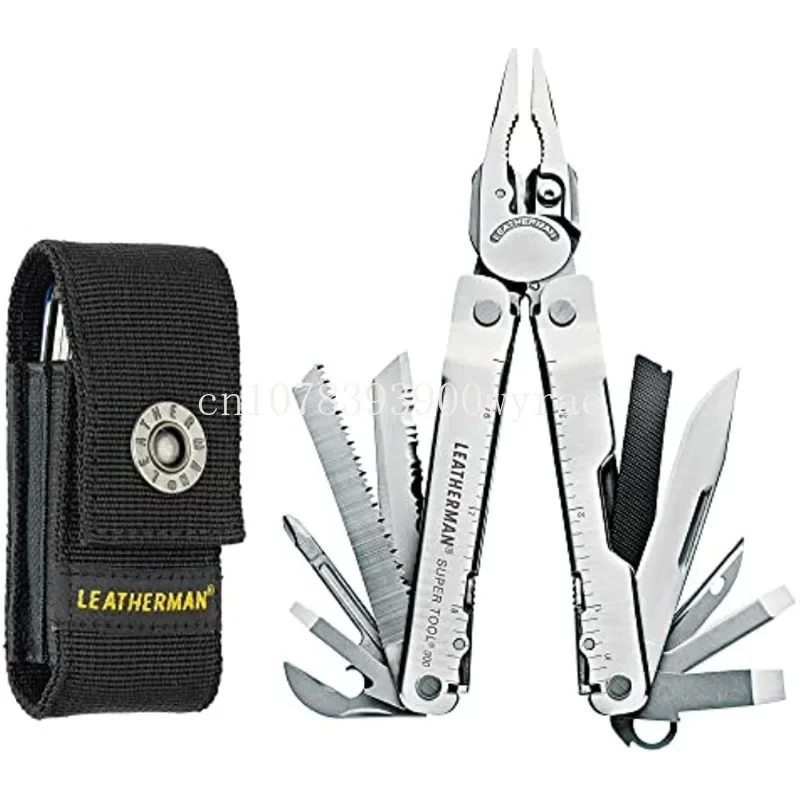 

Stainless Steel with Nylon Sheath, 300 Multitool with Premium Replaceable Wire Cutters and Saw