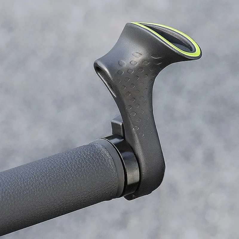 Bicycle Vice Handle Mountain Bike Fluorescent Handle Horn Vice Handle Horn Handle Cycling Fixture