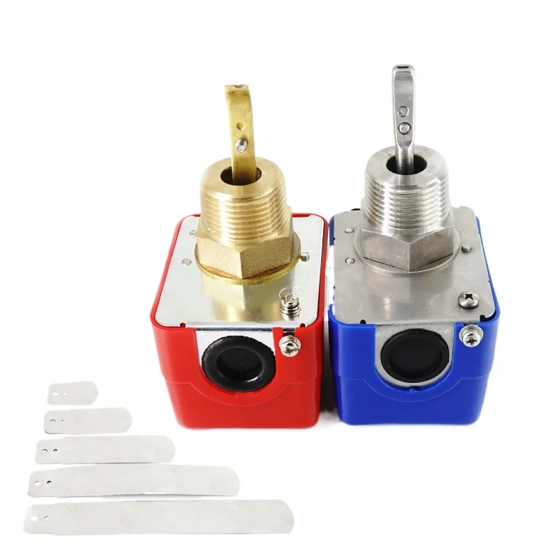G1 HFS-25 Automatic Stainless Steel Paddle Water Flow Switch Liquid Controller Valve Sensor 1 Inch 1/2 3/4 12V to AC220V