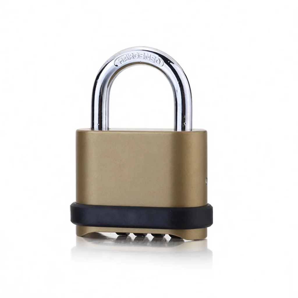 Professional Mechanical Code Padlock Large Heavy Duty Security Lock For Outdoor Garden Gate Warehouse Fence Truck Storage Box
