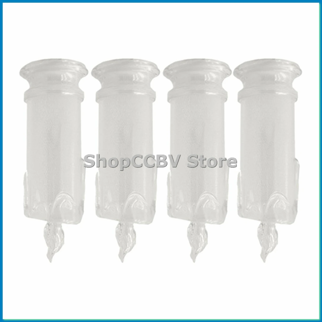 

4PCS LED Flameless Candles ,LED Clearance Pillar Candles, Battery Included,Decoracion for Halloween Christmas-A50M