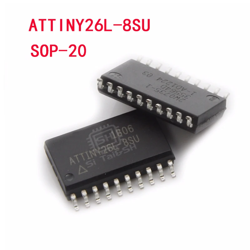 ATTINY26L-8SU SOP20 AVR microcontrolador IC, ATTINY26, 5pcs