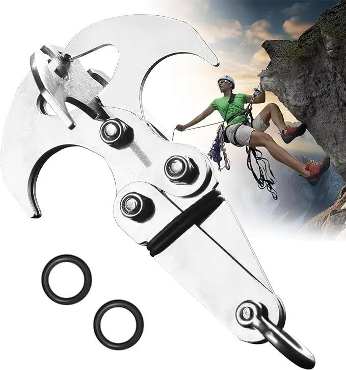 Outdoor climbing hook Gravity hook Stainless steel survival escapement hook Climbing heavy claw Flying Tiger multi-tool picker