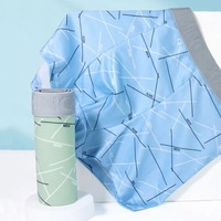 5Pcs Comfortable Plus Size Men's Boxer Briefs Mid Waist Seamless Underwear for Man Elastic Lingerie Printed Panties Gifts