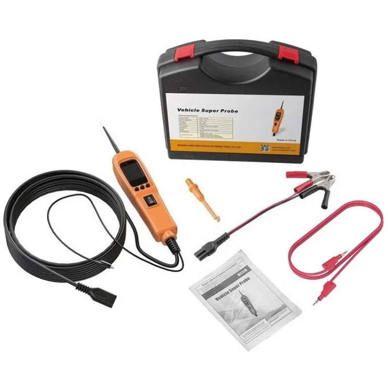 

12V/24V Automotive Circuit Voltage Tester, Professional Auto Electrical Diagnostic Tool for Car Repair