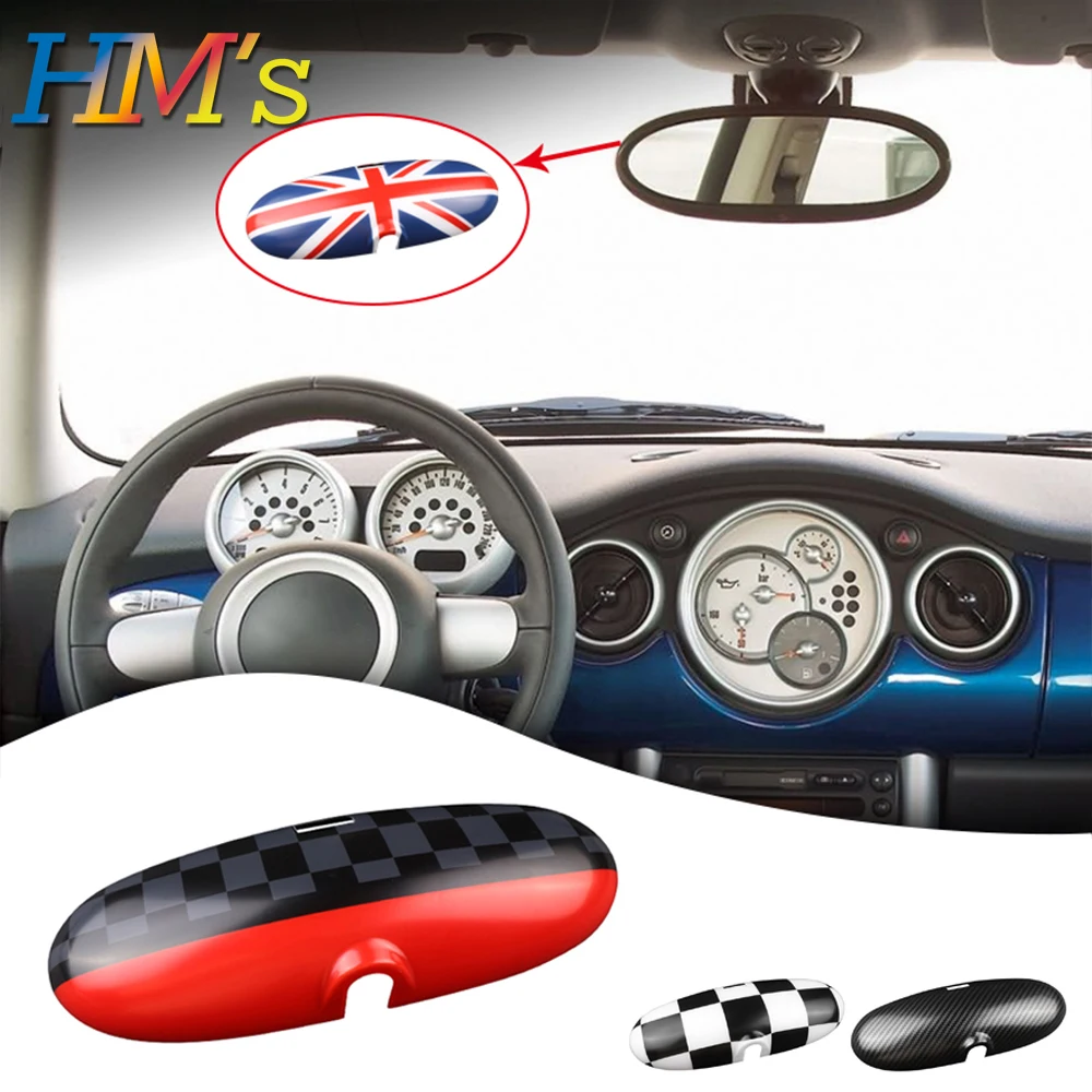 

Автомобильные аксессуары для Mini Cooper S R50 R52 R53, внутренняя крышка зеркала заднего вида, защитная рамка, декоративная наклейка на корпус