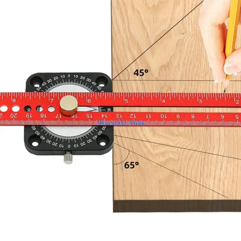 

U2JC Carpenter Tool Industrial Marking Gauge High Hardness Alloy-Compass Hand Woodworking Tool Ruler Marking Gauge Line