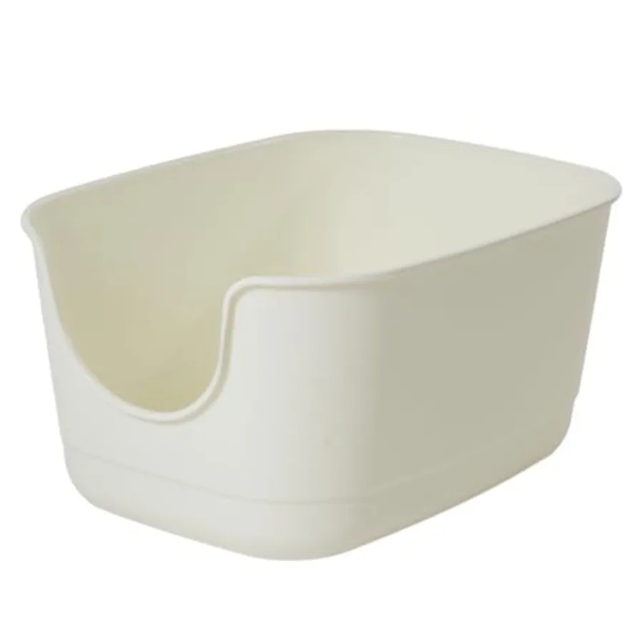 

Extra Large Litter Box with High Sides, 24.2" Lx16.3 Wx12.9 H XL Multi Cat Litter Pan for Kitty, Cat Boxes for Indoor Cats, Jum