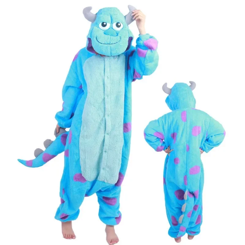 Onesies monstro anime para mulheres, Moonelf, Kigurumi, pijama adulto, desenho animado animal, Homewear, Cosplay Halloween, fantasia de festa