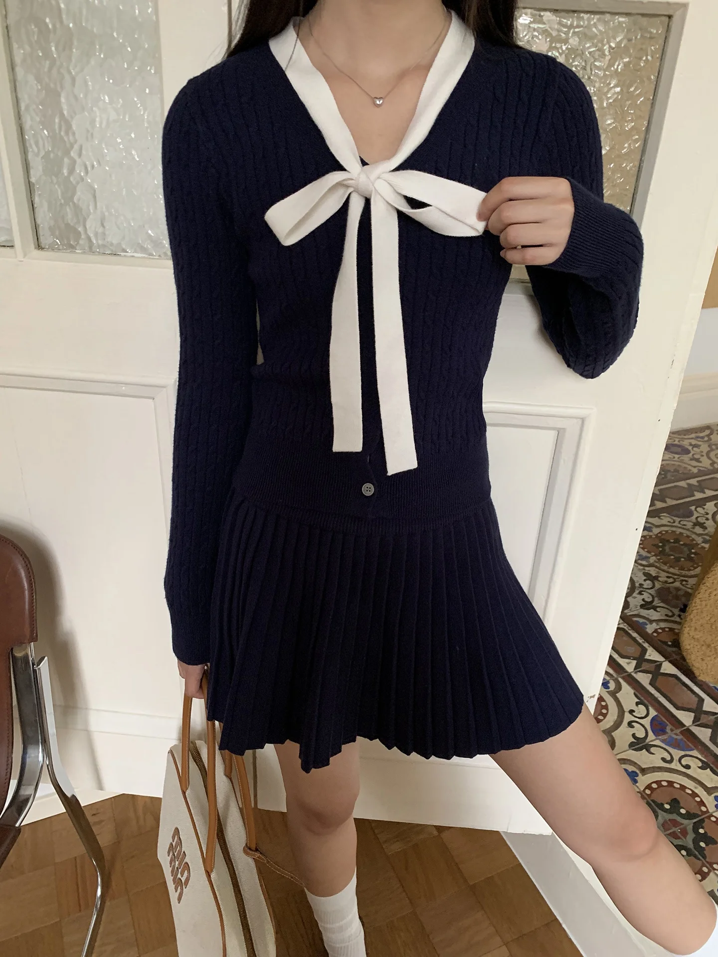 Slim Fit Koreaans Sle Gebreid Open Vest Dames Vroege Herfst Faionable Top College Sle Trui Jaet G SLE