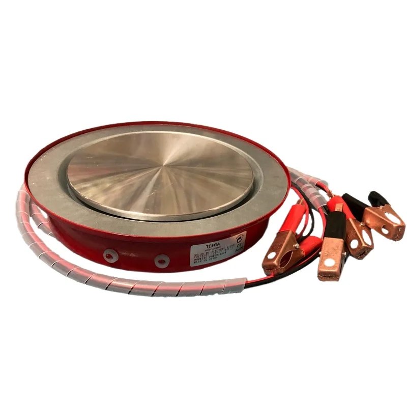 Newly upgraded 450W 12V DC electric heating stove induction cooker for outdoor car RV solar system portable camping cooking