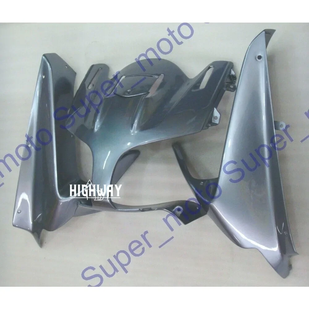 Fit For YAMAHA FJR1300 2001-2005 Bodywork Front Fairing Nose Plastic Deep Silver ABS Plastic BodyWork  Motorcycle Accessories