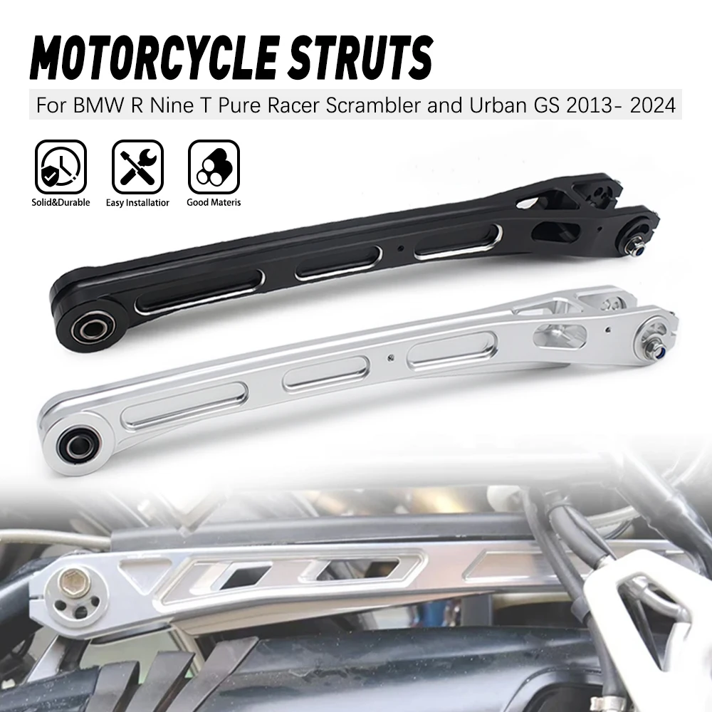 

Motorcycle Struts High-Strength CNC Aluminum Motorbike Accessories For BMW R Nine T Pure Racer Scrambler and Urban GS 2013- 2024