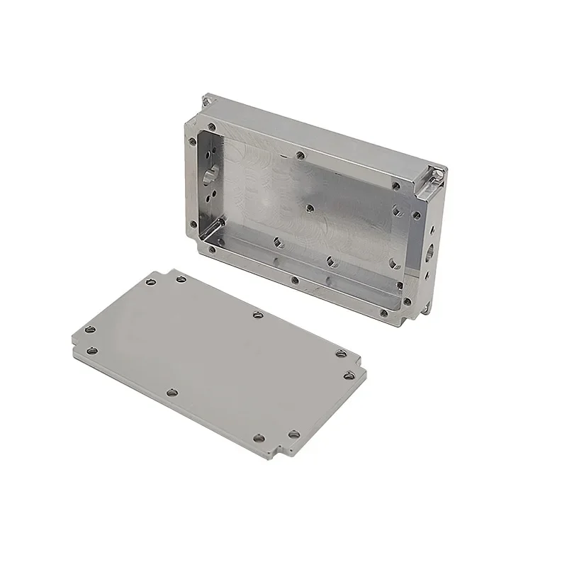 Shell Aluminiumgehäuse Abschirmbox lang64wide39high12mm RF Box Wärmesignal DissipationSMA-KFD46