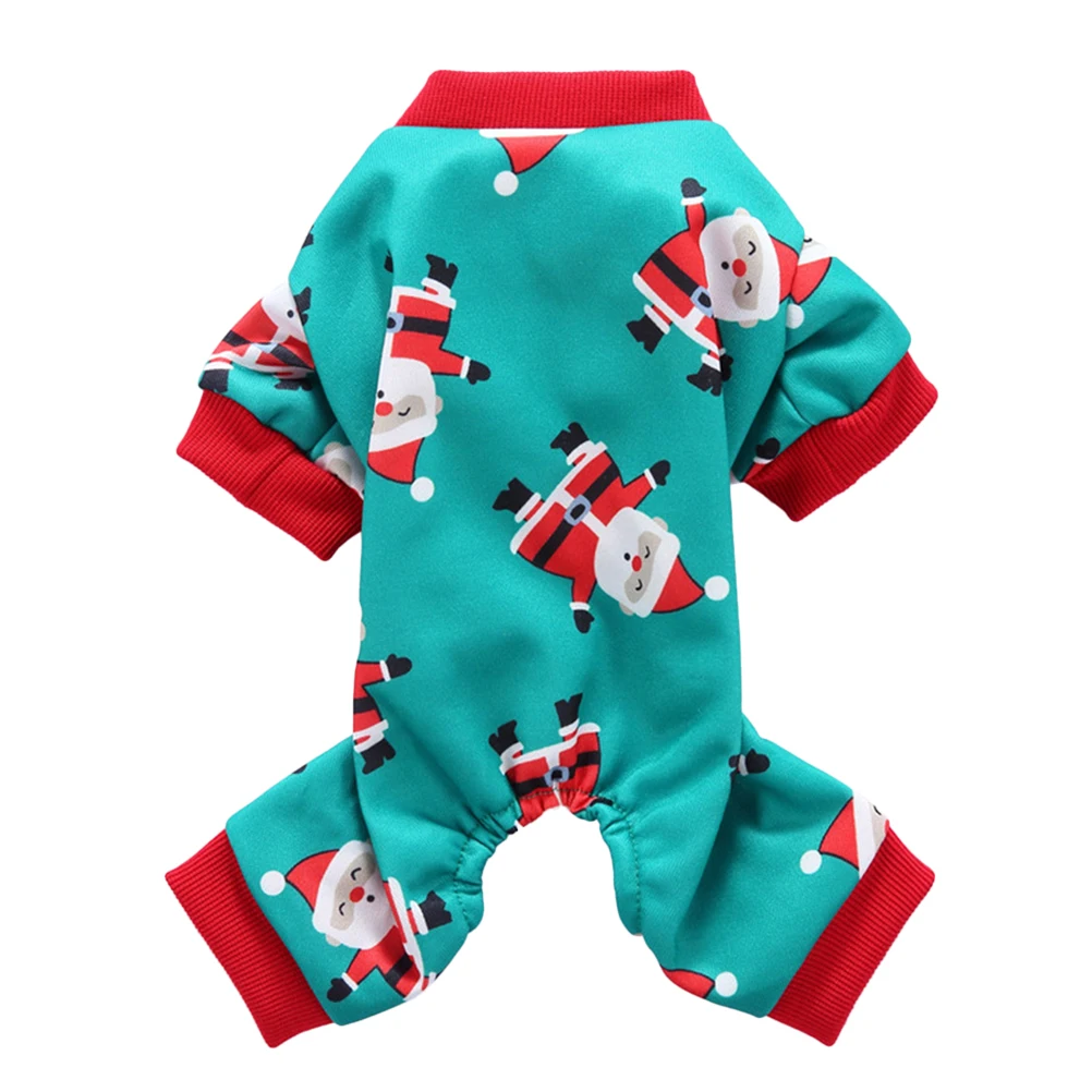 

Small Dog Christmas Outfits Dog's Clothes Pet Party Jumpsuit Costume Prom Vacation