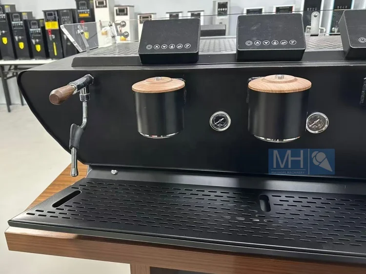 9Bar rotary pump double head commercial coffee machine semi-automatic espresso machine espresso machine