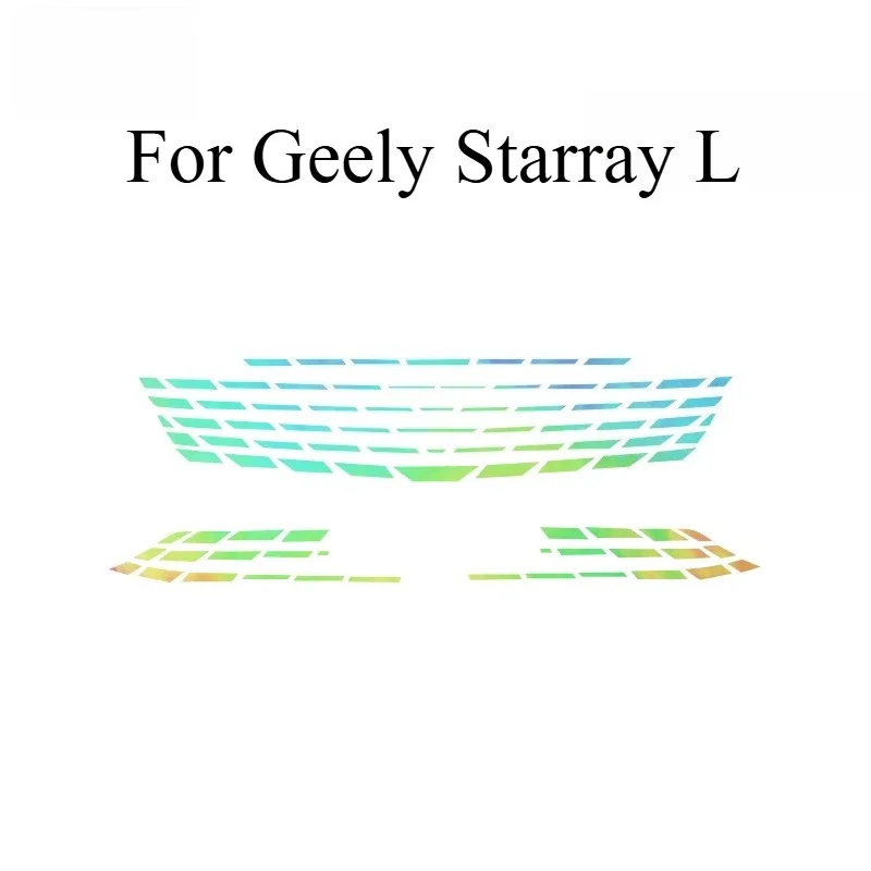 Middle Net Gypsy Star Sticker For Geely Starray L 2023-2024 Body Color Sticker Decorative Modification Color Changing Film