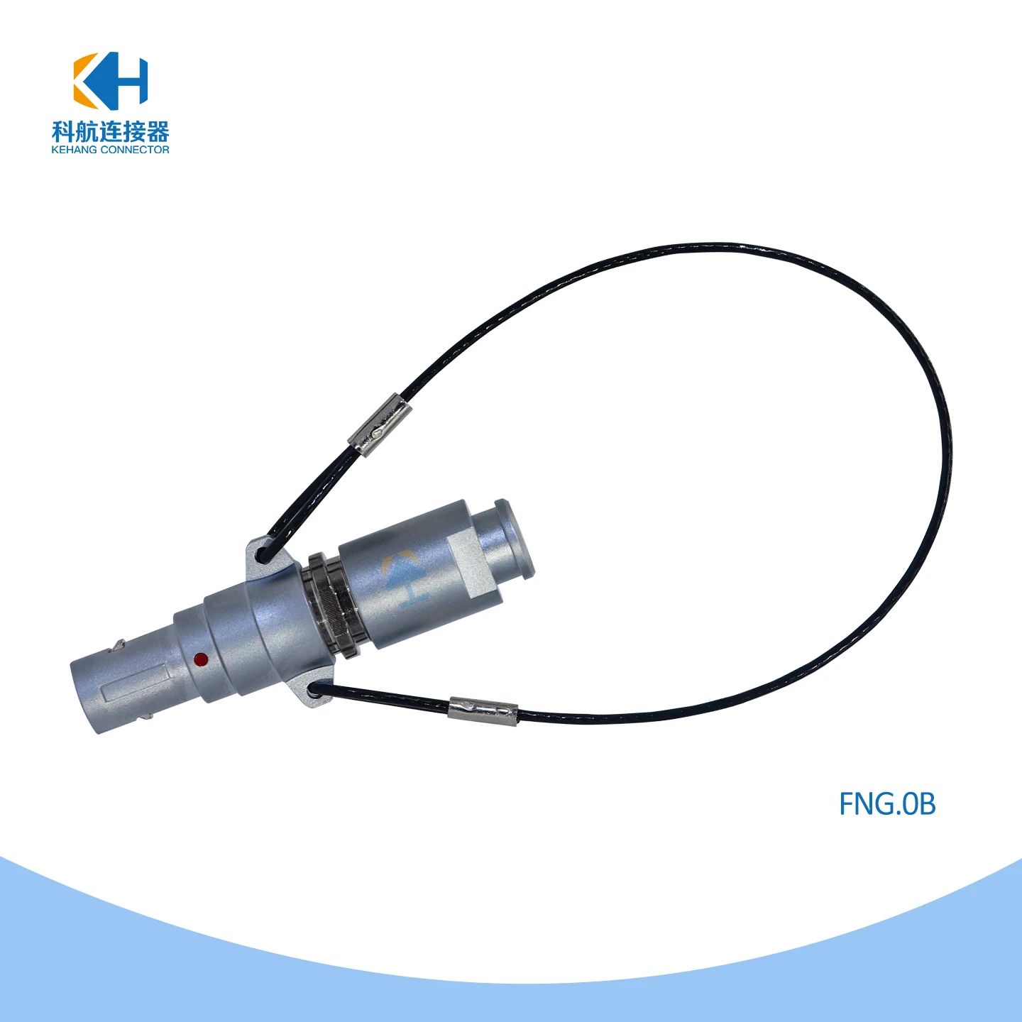 B-Series FNG 9Pin Metal Pull-Back Self-Locking Aviation Straight Plug 0B Compatible with Lemo Connector Direct Factory Sale