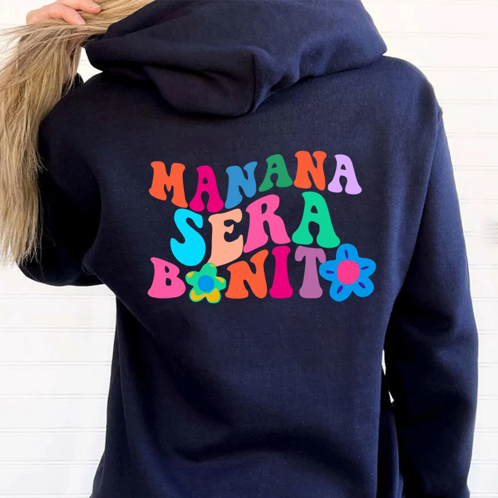 Manana Sera Bonito Hoodie Karol G Manana Sera Bonito Hoodie Tomorrow Will Be Nice Graphic T Shirts Unisex Bichota  Sweatshirt