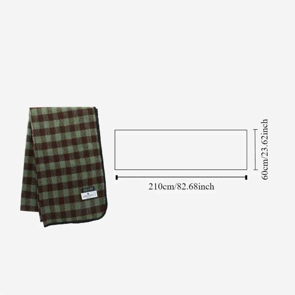 Quaste Plaid Wolle Schal Plüsch Wolle Schals lange Schal koreanischen Stil Schals Kaschmir Schal Winter Kaschmir Schals Herbst Winter