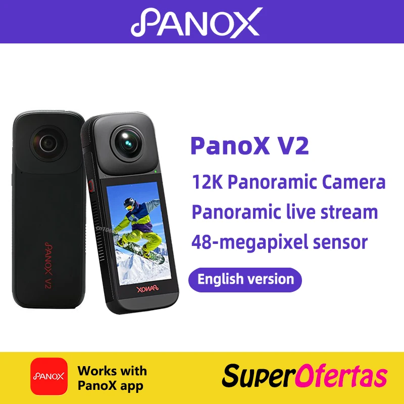 5.7K 팬오닉스 V2 360도 팬오라마 액션 카메라 리뷰 및 사용 가이드