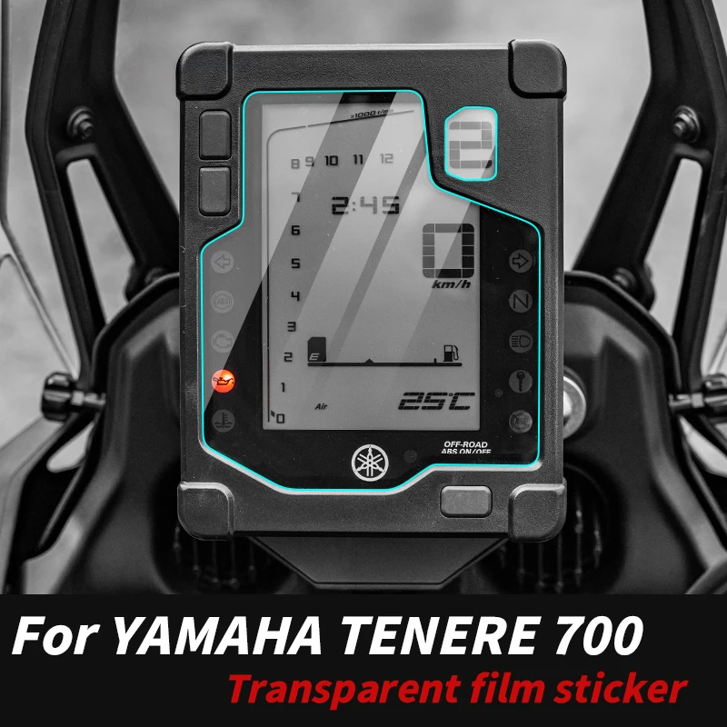 

Designed For YAMAHA TENERE 700 Motorcycle Scratch-Resistant Transparent Headlight Taillight Protective Decals Refit