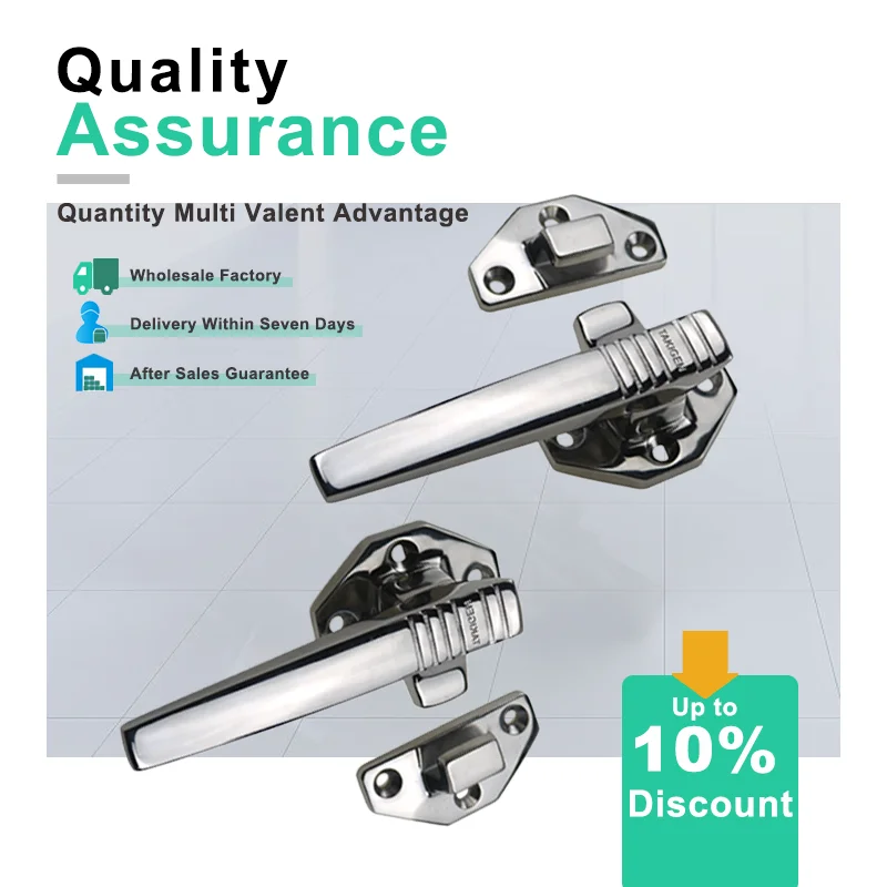 

Rotating Door Handle Made Of 304 Stainless Steel Is Suitable For Industrial Machinery And Refrigerated Ovens