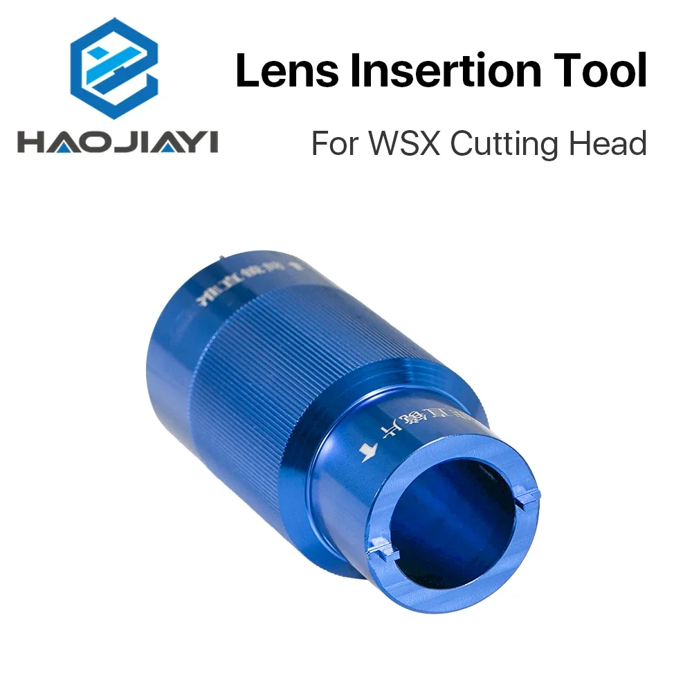 Herramienta de inserción de lentes D30 para lentes de colimación de enfoque WSX en máquina cortadora láser de fibra de 1064 nm