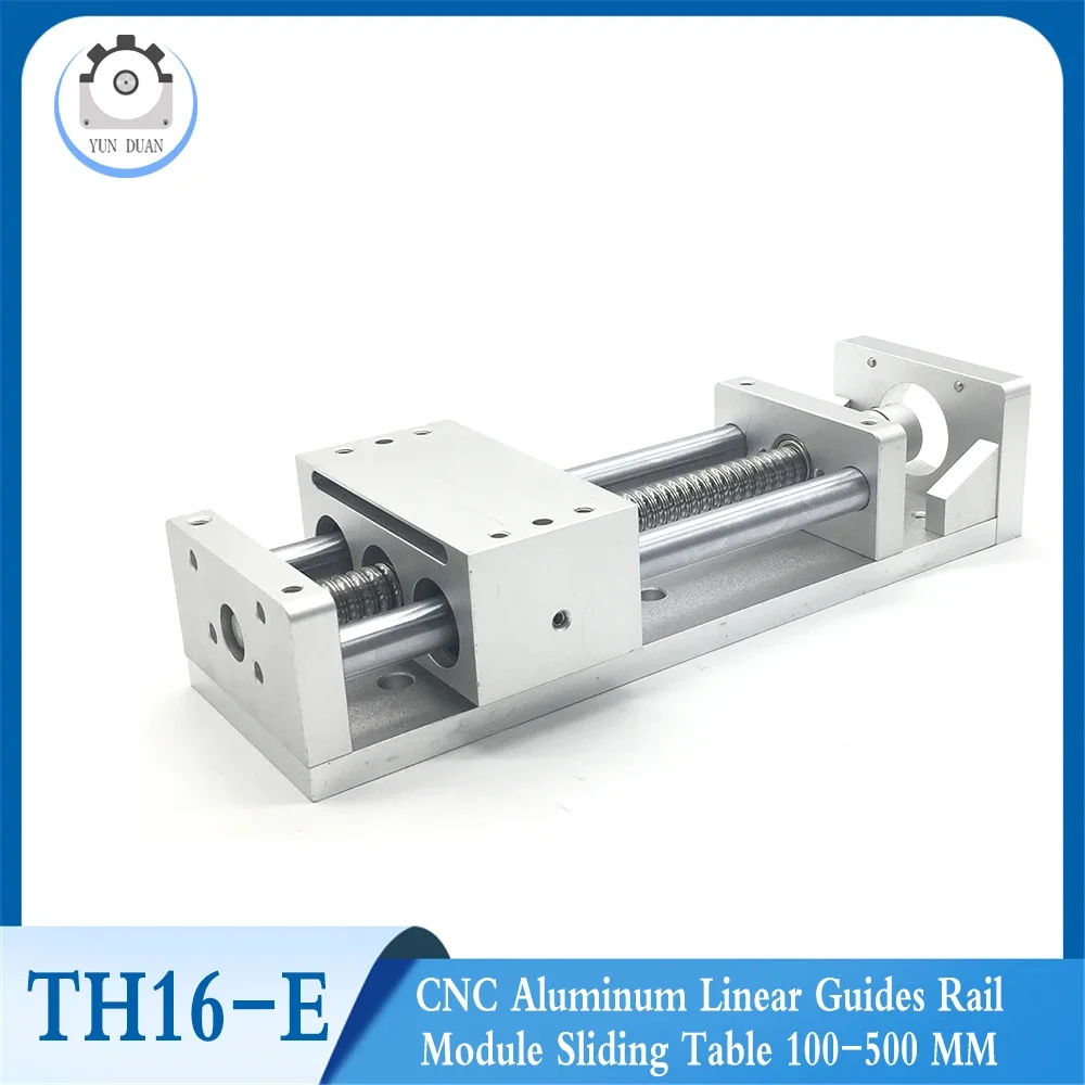 

CNC Aluminum Linear Guides Rail Module Sliding Table 100-500 MM Stroke Linear XYZ Axis Slide Linear Bearing Stage 1605 BallScrew