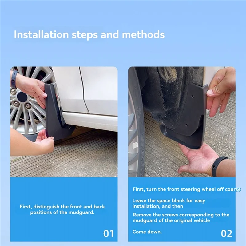 

Mudguard Car Accessories For VW Jetta Sedan 2012-Car Tire Mud Flap Splash Guard Fender Mud Guard