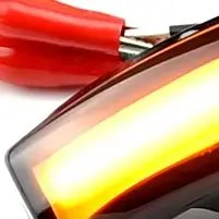 2pcs Dynamic Blinker Led Turn Signal Lights Smoked Flowing Rear View Mirror Lights Indicator For Ford Kuga Ecosport 2013-2018