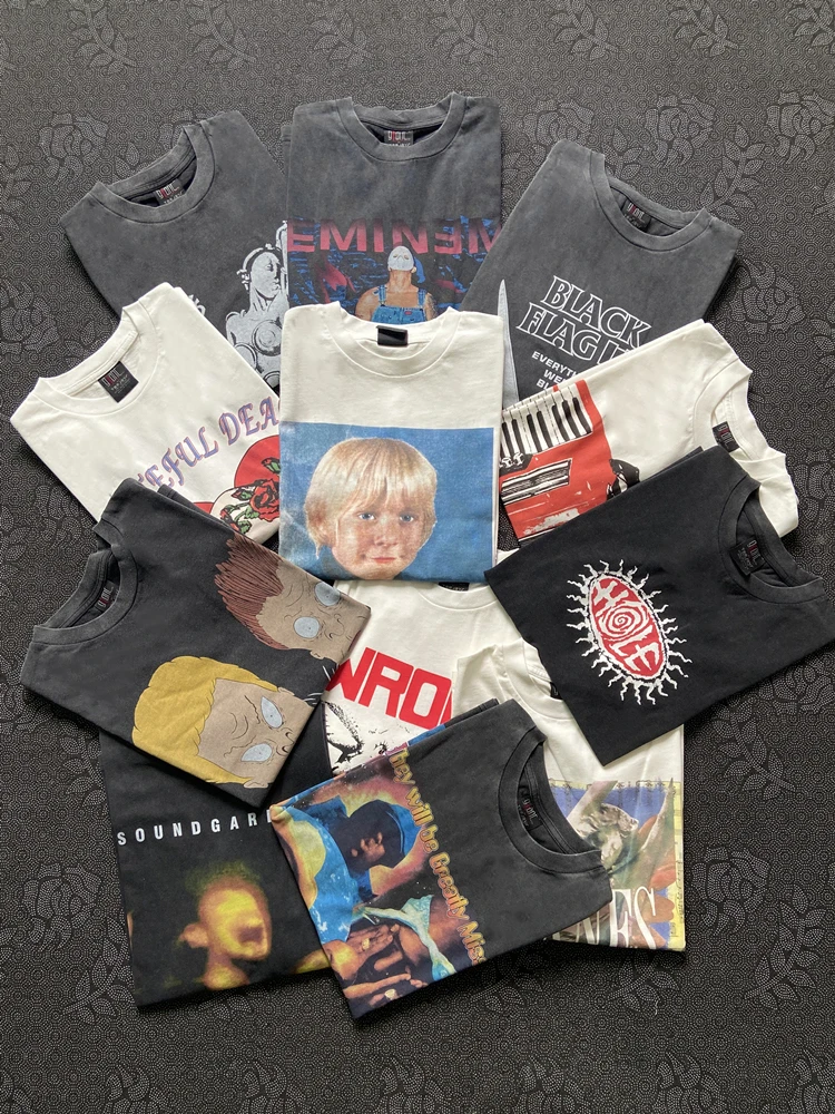 

SAINT Soundgarden Superunknown Fashion T Shirt OS Men Women 1:1 Best Quality T Shirt Top Tees