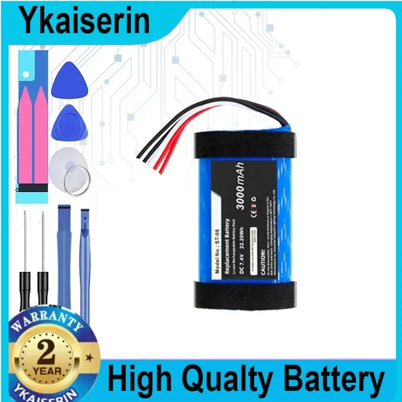 2700mAh ST-06 Replacement Battery for Sony SRS-XB31 SRS-XB33 SRS XB31 XB33 Bluetooth Speaker Batteries IAJ002NA ID1057 7.40V