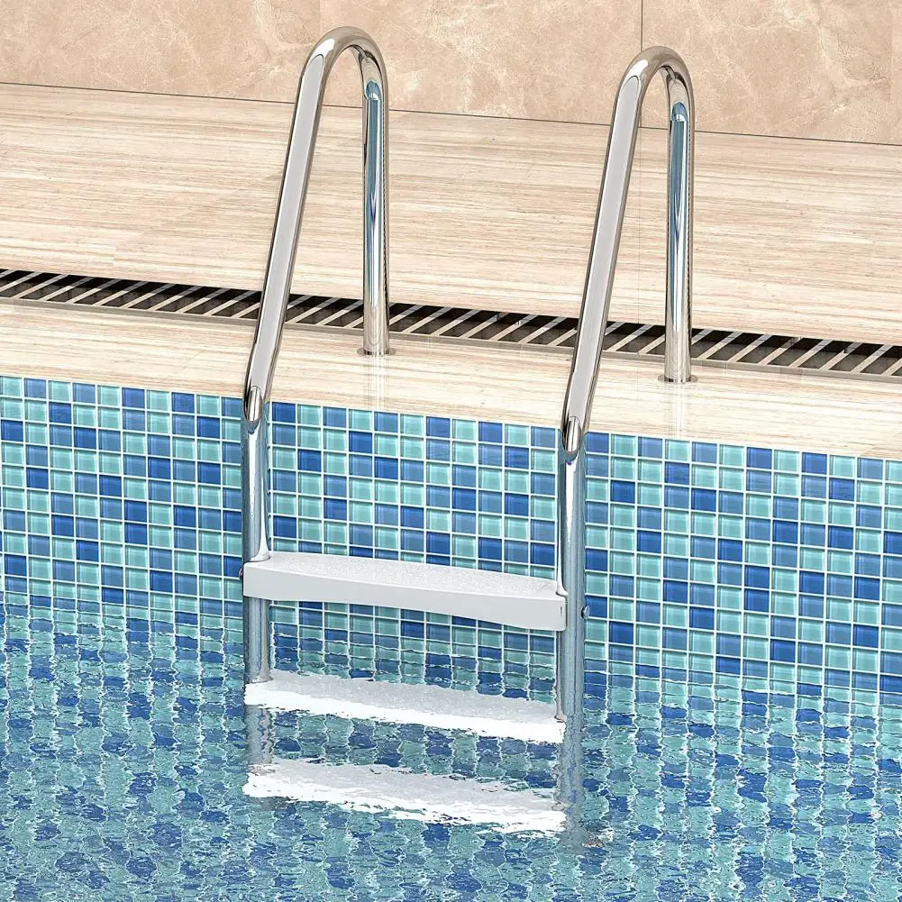 50cm Pool Pedal Universal Anti-Slip Safer Step Design Anti-rust Pool Ladder Tread Replacement Plastic Ladder Tread Accessories