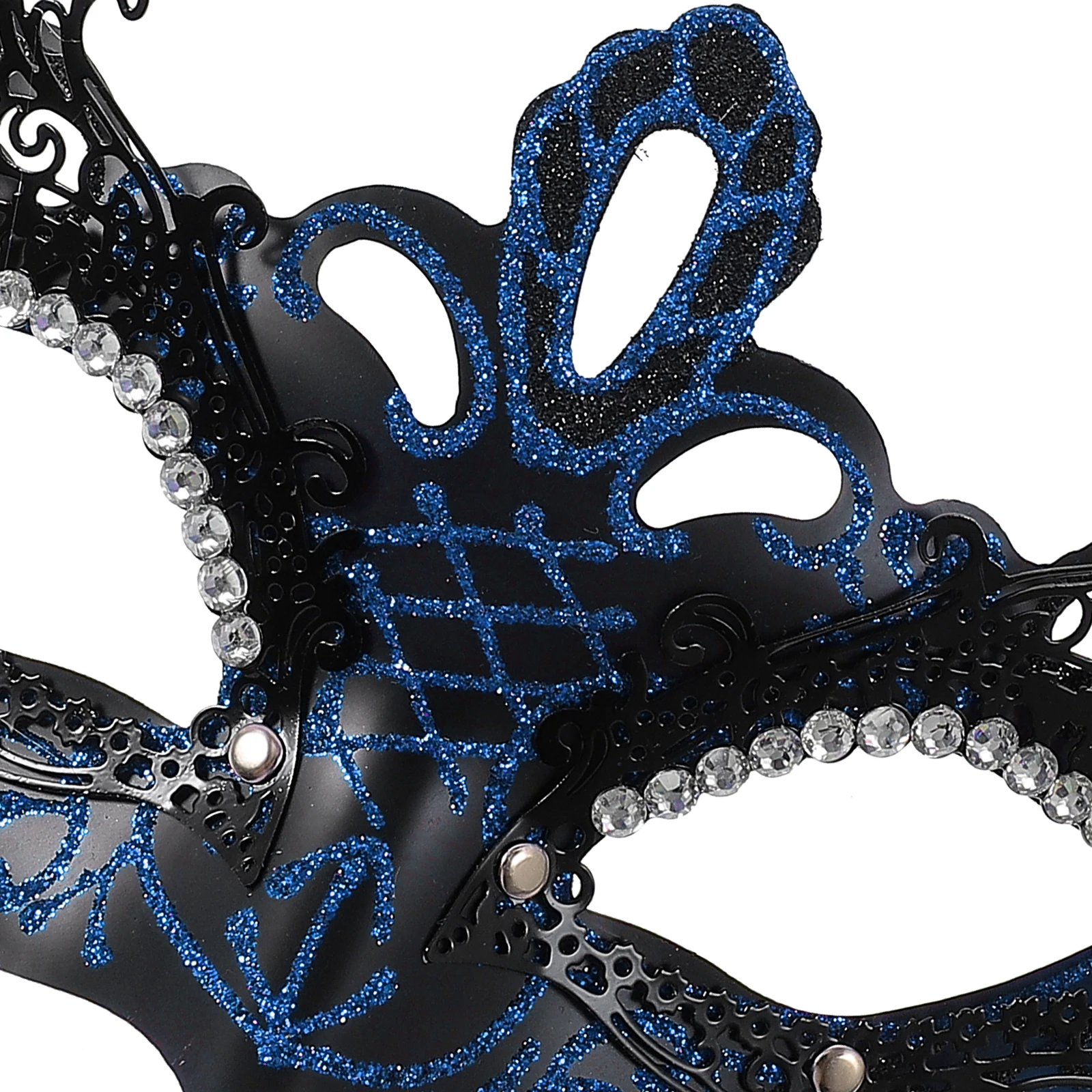 

Butterfly Mask Masquerade Black Stick Held Costumes Halloween Cosplay Decor Masks Props Women Half Face Party Accessories