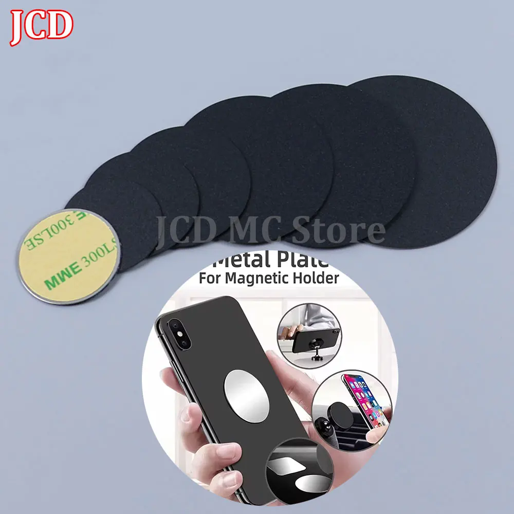 

20 Pcs Magnetic Metal Plate For Car Phone Holder Universal Iron Sheet Disk Sticker Mount Mobile Phone Magnet Stand For IPhone