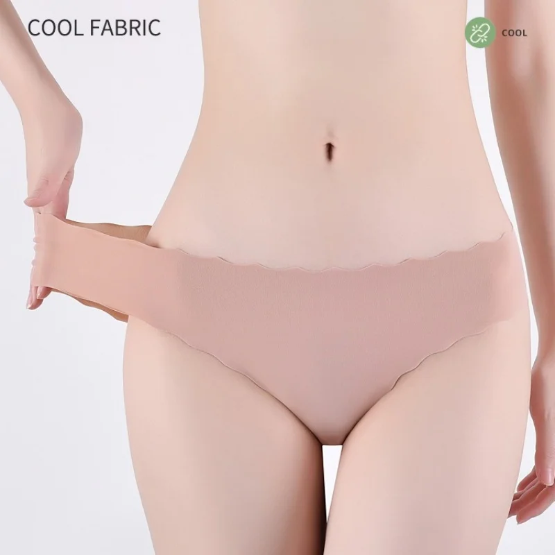 5 قطعة/المجموعة رقيقة جدا ملخصات النساء سراويل سلس الملابس الداخلية الإناث السروال بلون لينة منخفضة الارتفاع سراويل مثير الملابس الداخلية #2