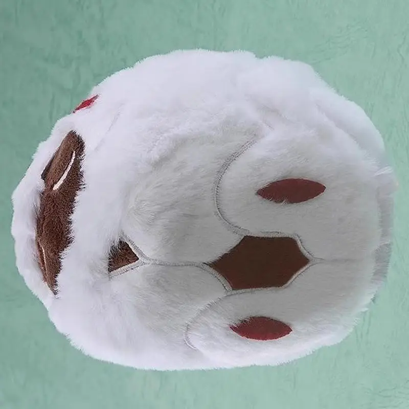 Plush Doll Anime Faputa Round Plush Doll Soft Fluffy Stuffed Toy Cute Cartoon Character Pillow For Home Decor Collectible Gift - view 3