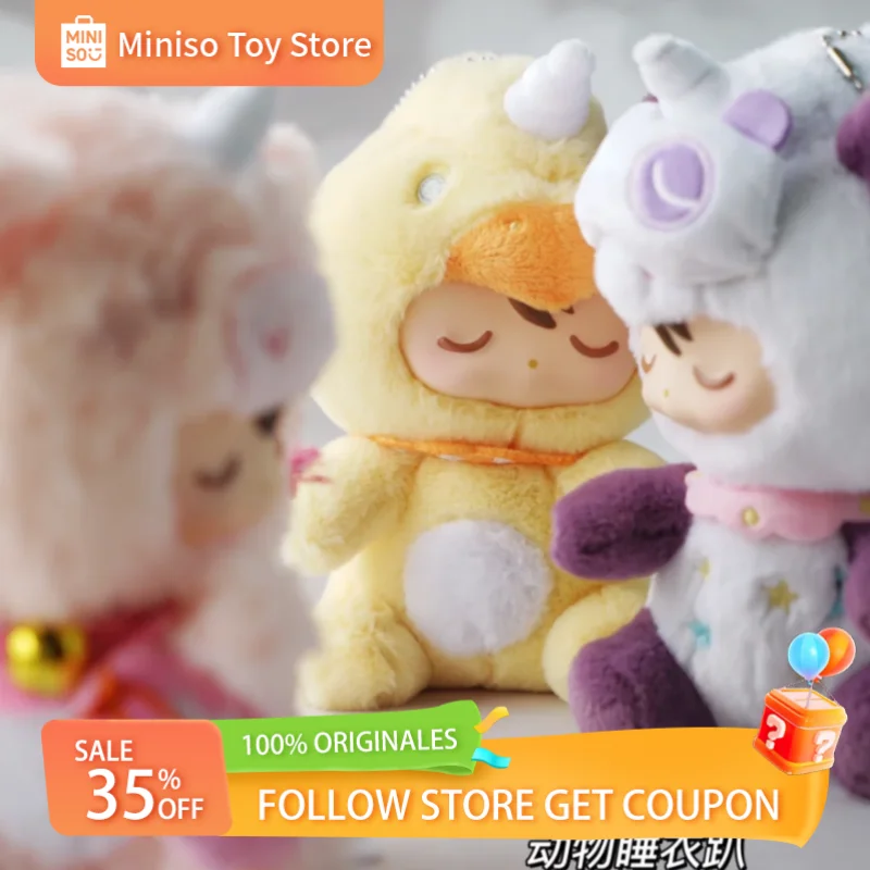 

Convex Animal Pajamas Series Plush Stuffed Blind Box Toys Doll Figures Official Licensed Kawaii Gifts Collectibles Birthday Gift
