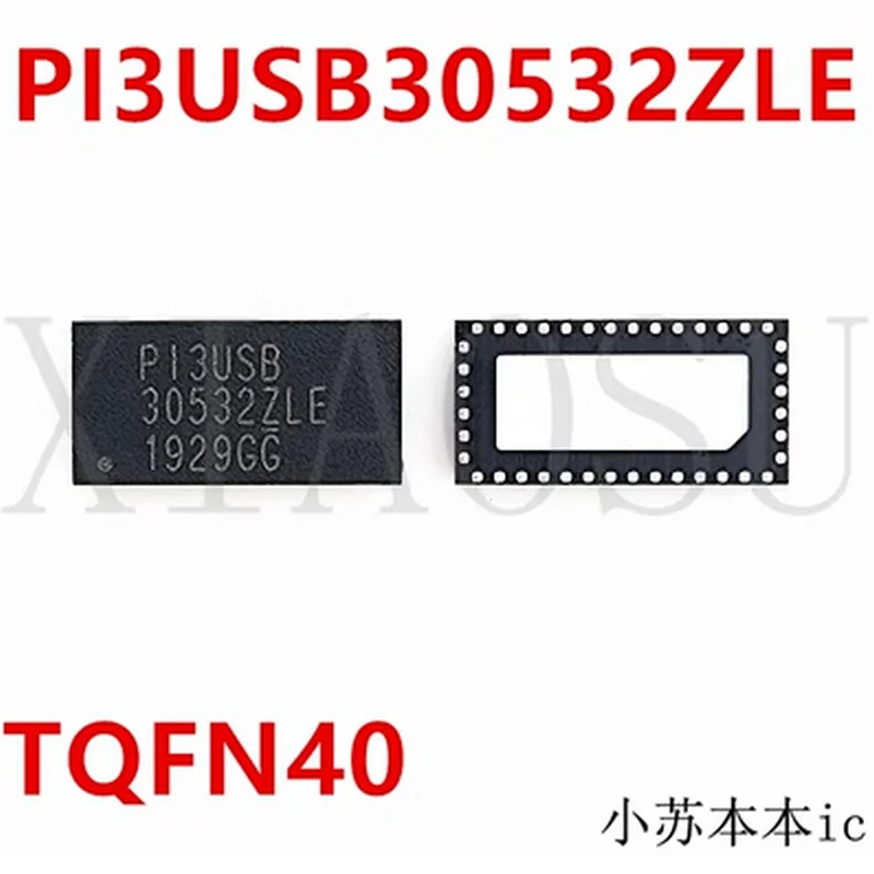 (1-10 pièces) 100% Nouveau PI3USB30532ZLE PI3USB P13USB P13USB30532ZLE 30532ZLE 305322LE PI3USB30532ZLEX QFN-40 Chipset