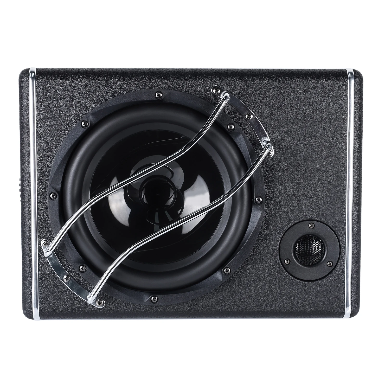 Podofo 1 Set 10 Zoll 3800W Auto-Subwoofer mit Bandpass-Subwoofergehäuse für 12V Auto LKW Marine Boot Audio-Upgrade – Detail 10