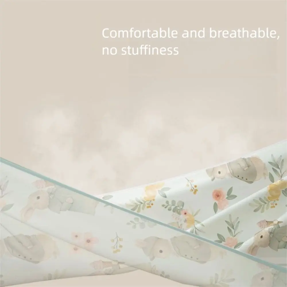 Soft Waterproof Urine Mat Breathable Cute Cartoon Bedding Urine Pads Cloth Diaper Changing Mat
