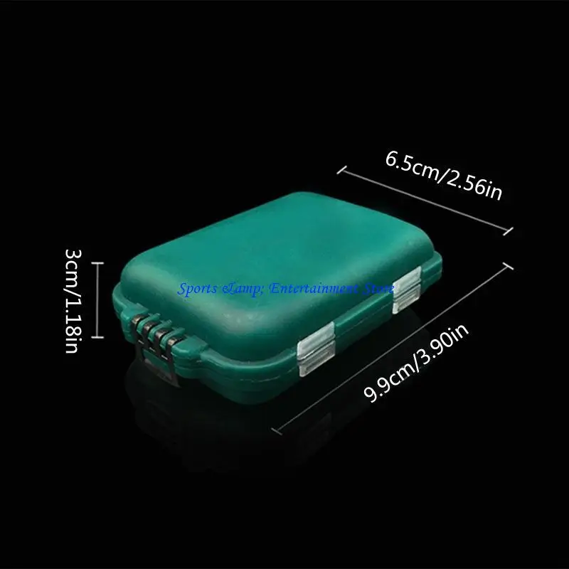 G7NF صندوق أدوات صيد صغير محمول منظم أدوات صغير 10 حجرة تخزين لـ #6