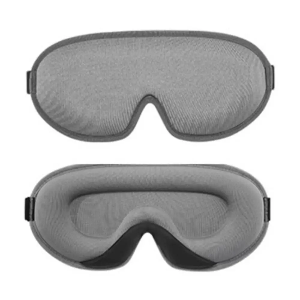 

Soft Foam Sleep Mask Padded Design Comfy Material 3D Ice Silk Eye Mask Blockout Light 3D Shape Blockout Light Eye Mask Nap