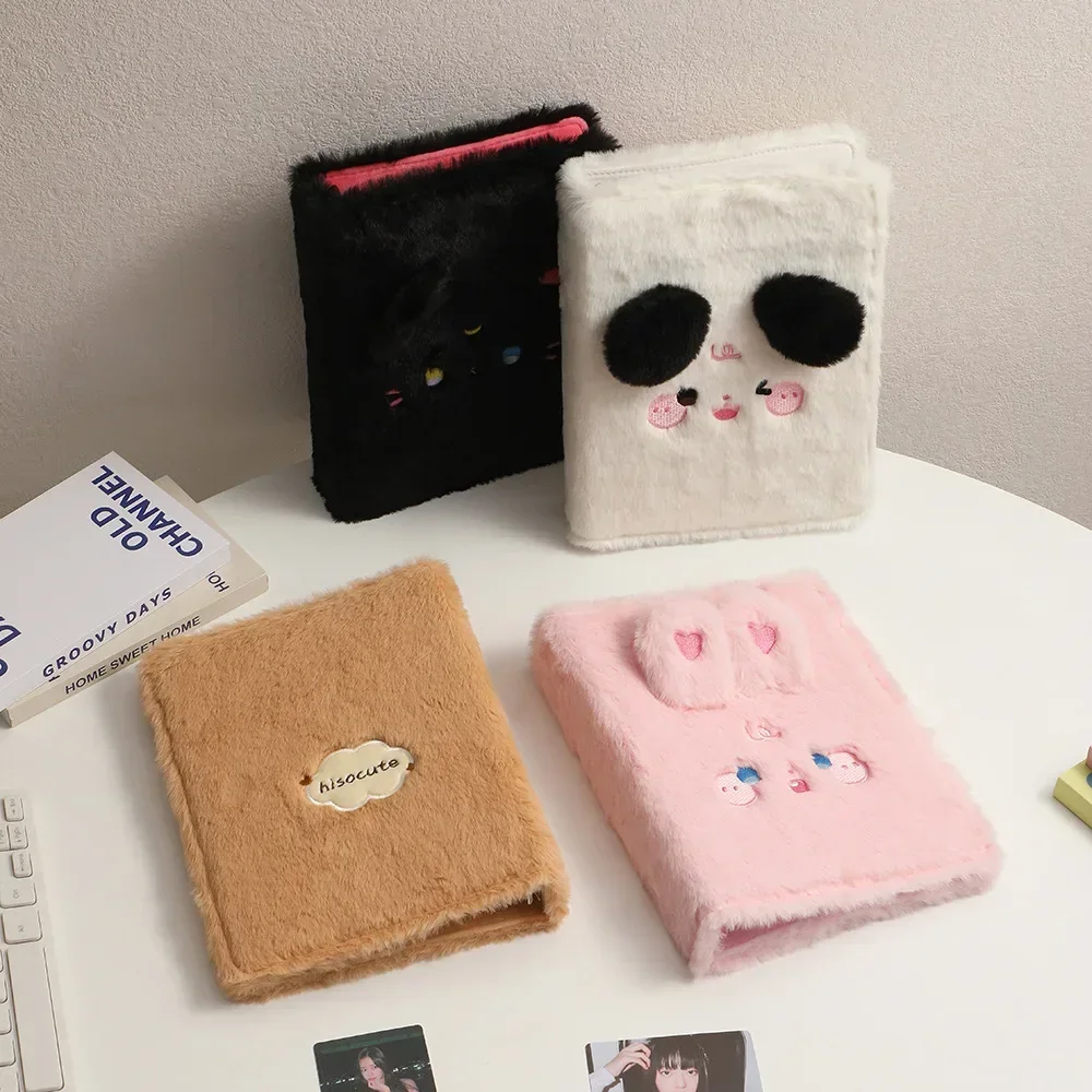 Cute Album Binder Pages With Photocards Holder Photocard Idol Book Collect Photo Stationery 10pcs Plush Inner