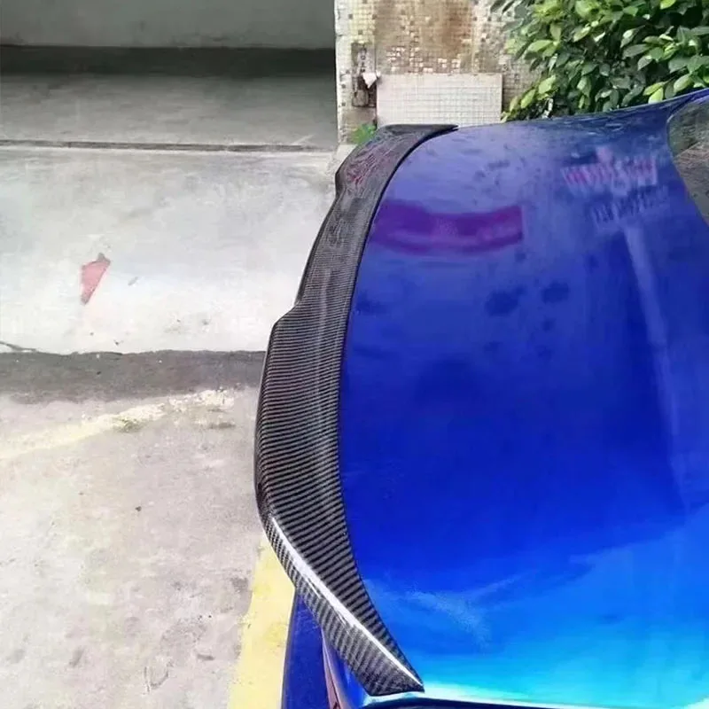 2017-2023 لسيارات BMW 5 Series G30 G38 F90 M5 520i 530i 530d 540i M550i M550d سبويلر خلفي الذيل الجناح جذع سقف الشفاه سبويلر طقم الجسم #3